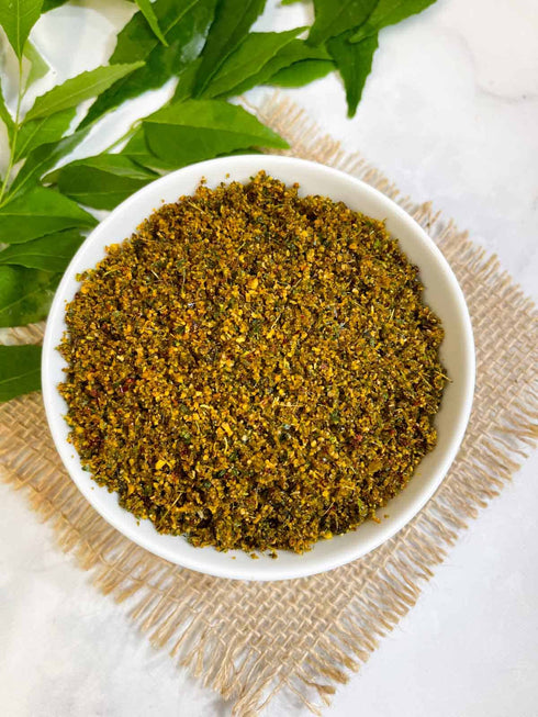 Bhimavaram Karivepaku Rasam Podi
